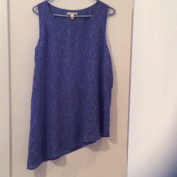 Dana Buchman Tops - Dana Buchman, Women’s Large Royals Blue Tank NWT